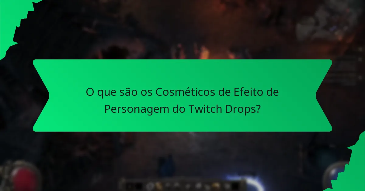 Quais opções de cores estão disponíveis para os Cosméticos do Twitch Drops?